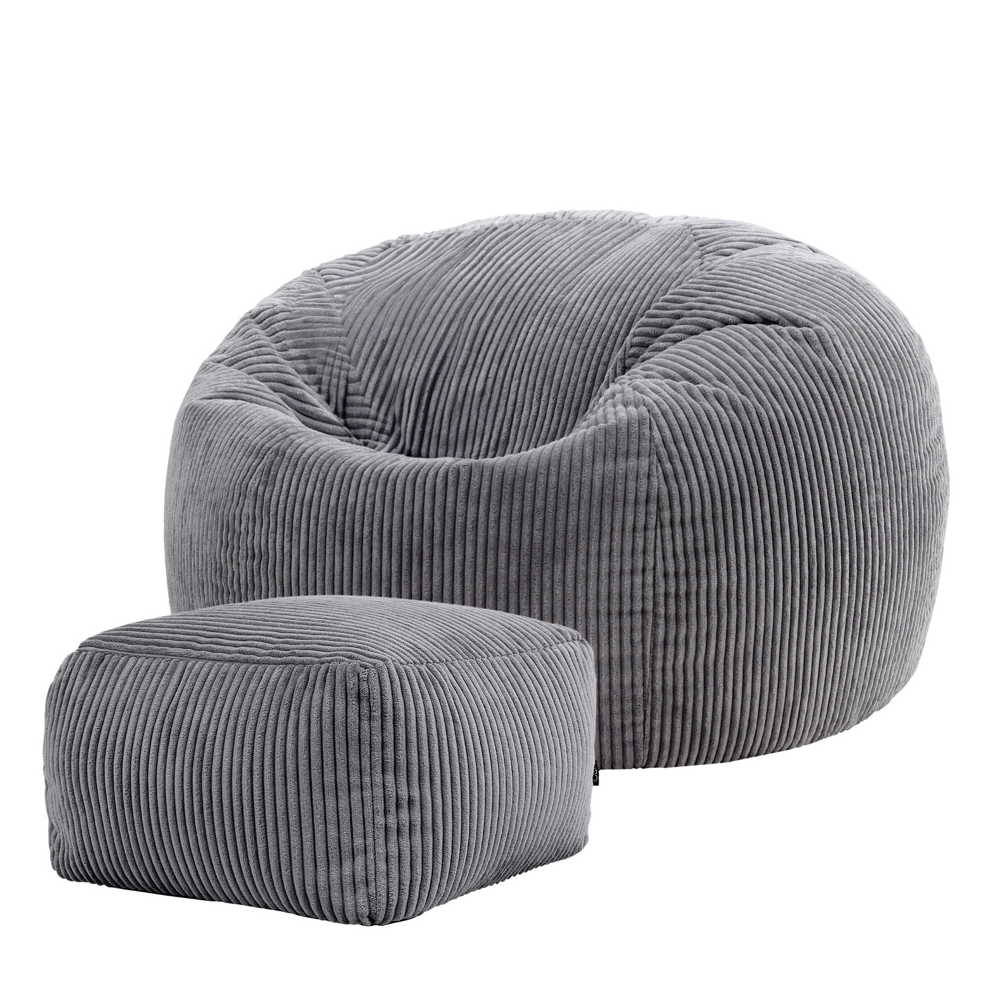 icon Sitzsack Anthrazit 85x50x85 cm