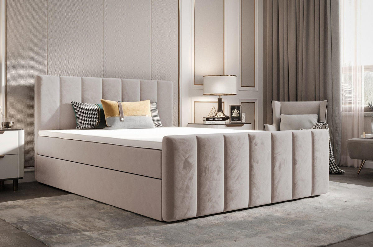 BOXBETT Adelle Beige 160x200 cm - Beige, Textil (160/200cm) - B&B Home
