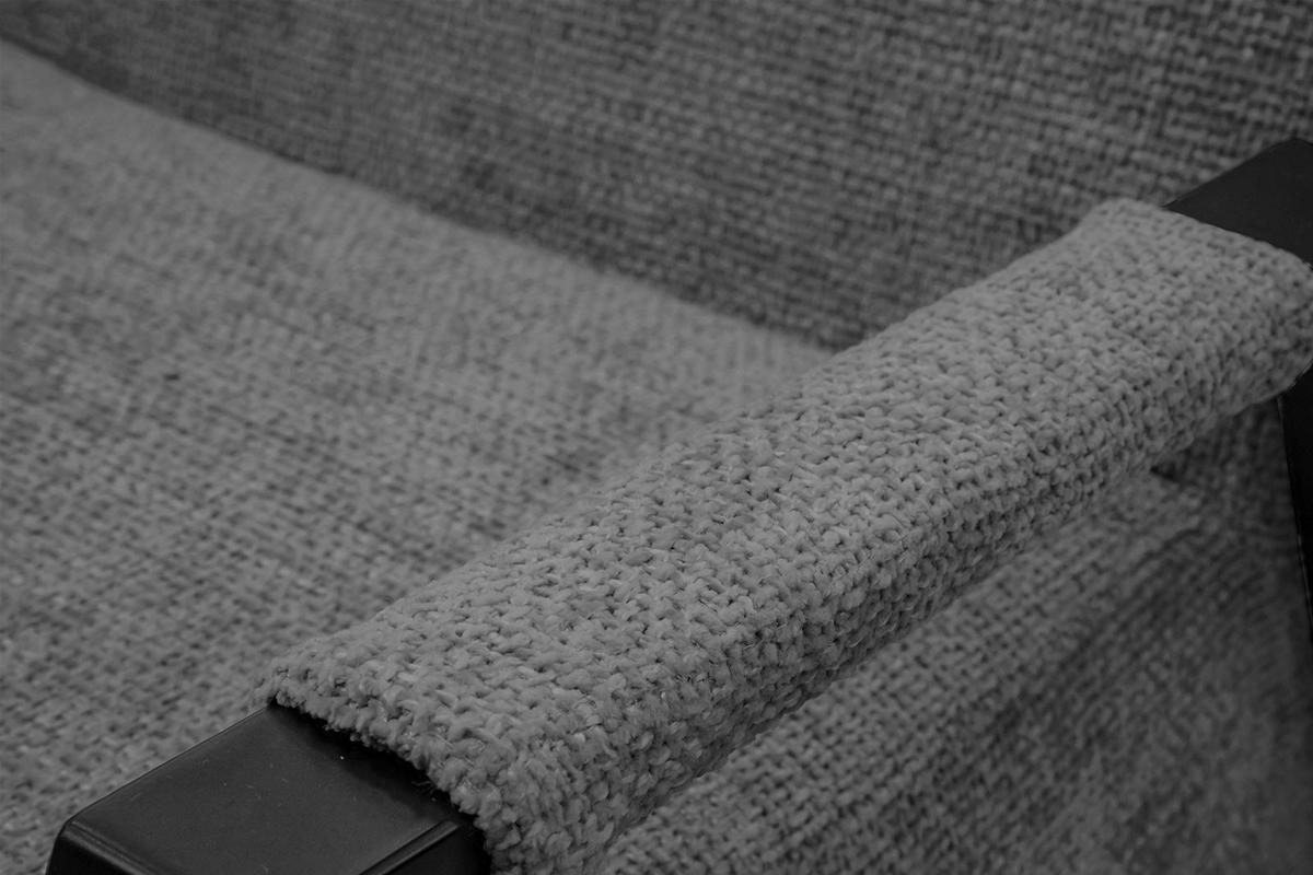 SESSEL KOBE, dunkelgrau - Dunkelgrau/Schwarz, Holz/Textil (72/76/90cm) - Courtois Laville