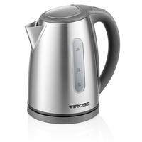 WASSERKOCHER ELEKTRISCH Silber 16/16/23 cm TS1350 - Silberfarben, Metall (16/23/16cm) - Tiross 