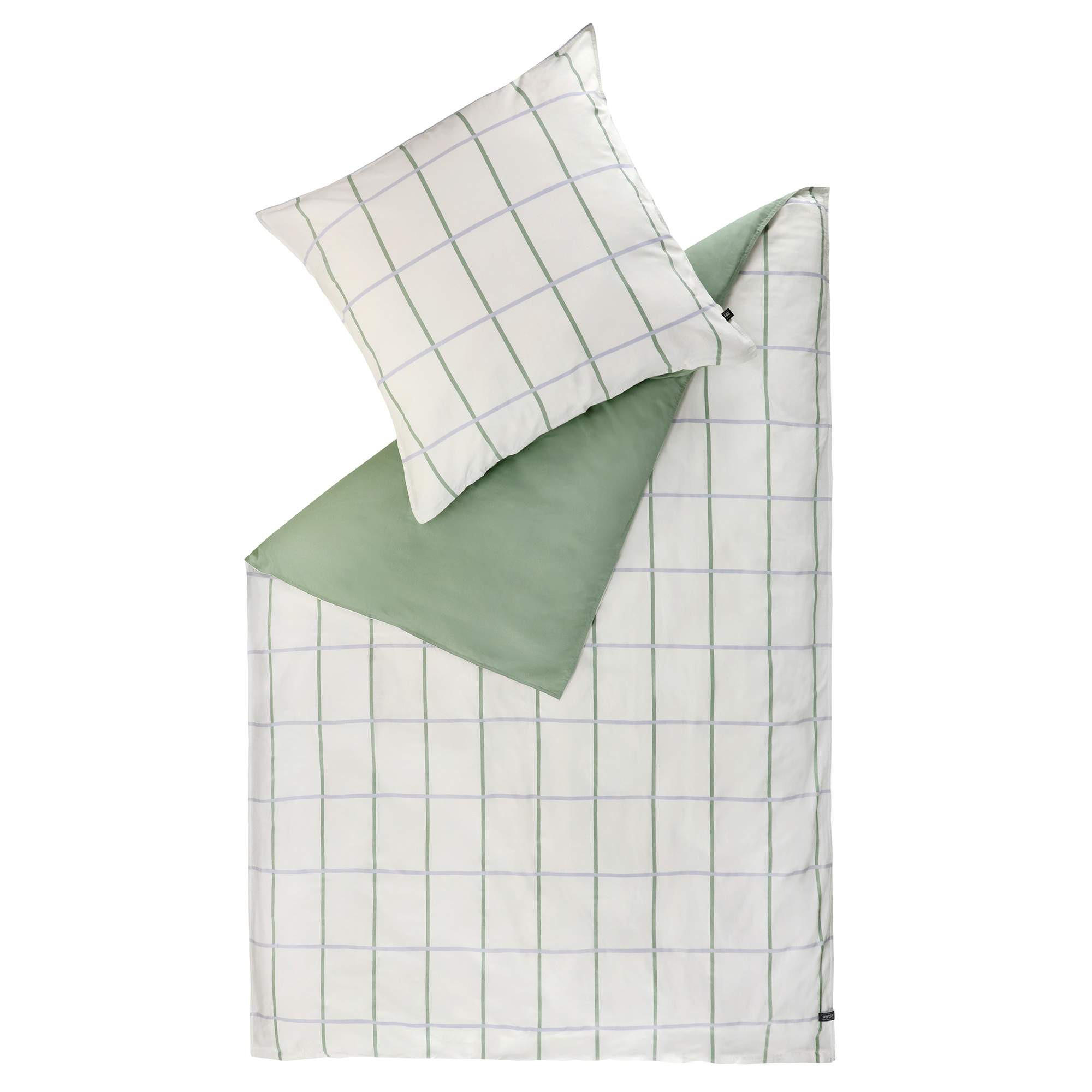 RENFORCÉ BETTWÄSCHE PERFORM - Grün, Textil (155/220cm) - Schöner Wohnen