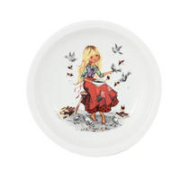 KINDER Teller tief 20 cm Aschenputtel - Multicolor, Keramik (20/3.8/20cm) - Eschenbach