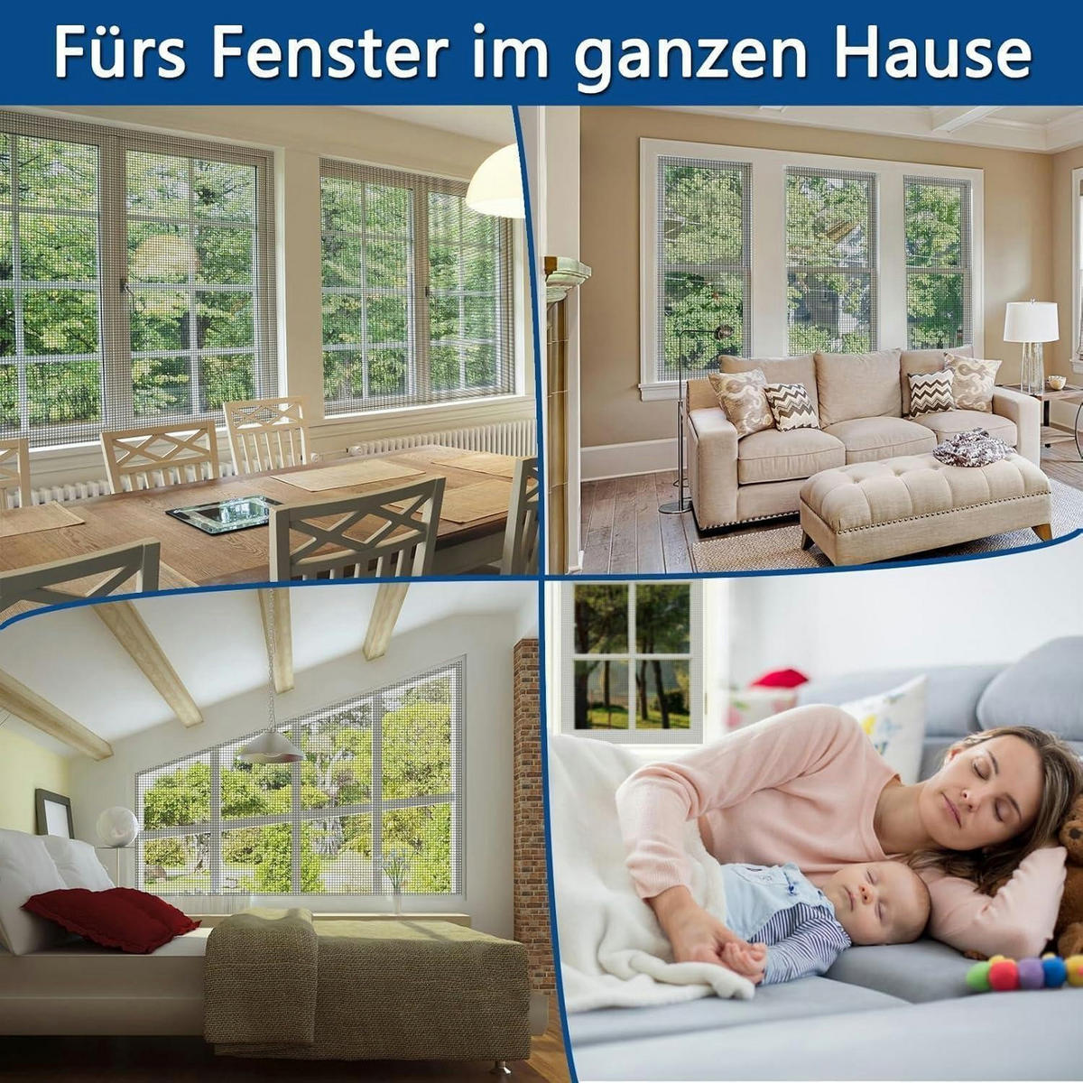 FLIEGENGITTER für Dachfenster 130 x 150 cm Schwarz - Schwarz, Kunststoff (33/22/3.5cm)