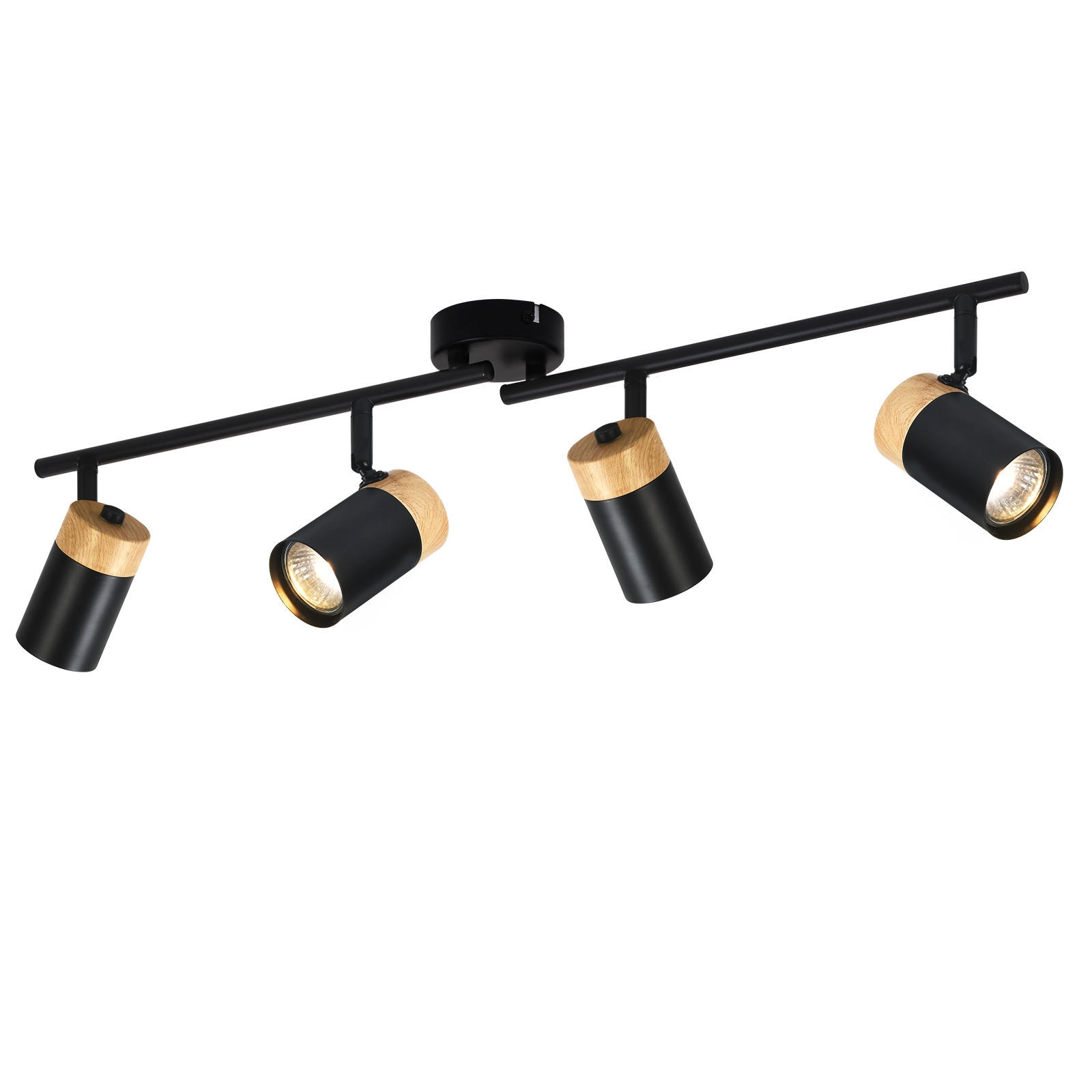 DECKENSTRAHLER Ameise 9/19/62cm - Schwarz, Metall (62/9/19cm) - ZMH