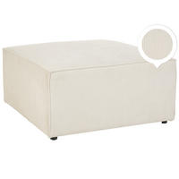 OTTOMANE Lemvig 83/83/41 cm - Beige, Textil (83/41/83cm) - Beliani