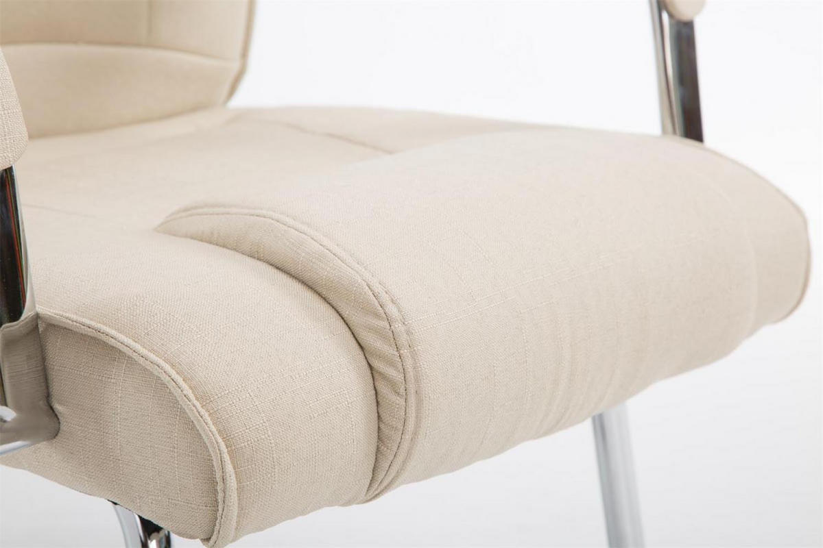 SCHWINGSTUHL Stoff creme - Creme, Textil/Metall (60/104/67cm) - CLP
