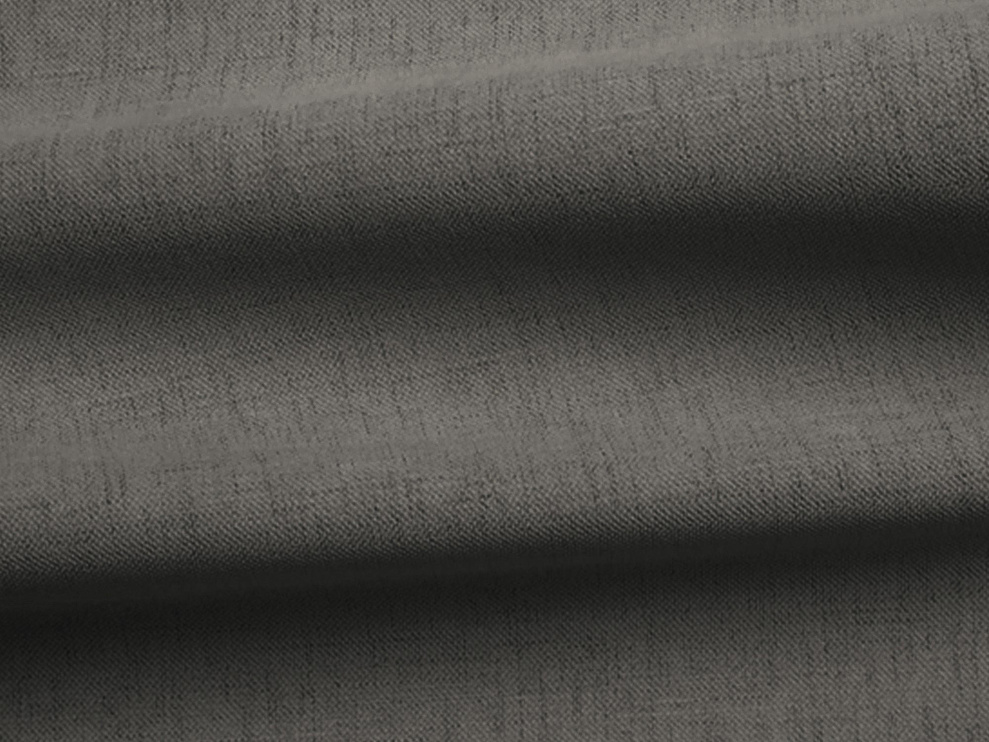2-SITZER SOFA Strukturstoff Grau - Dunkelgrau/Schwarz, Holzwerkstoff/Kunststoff (180/77/90cm) - Makamii