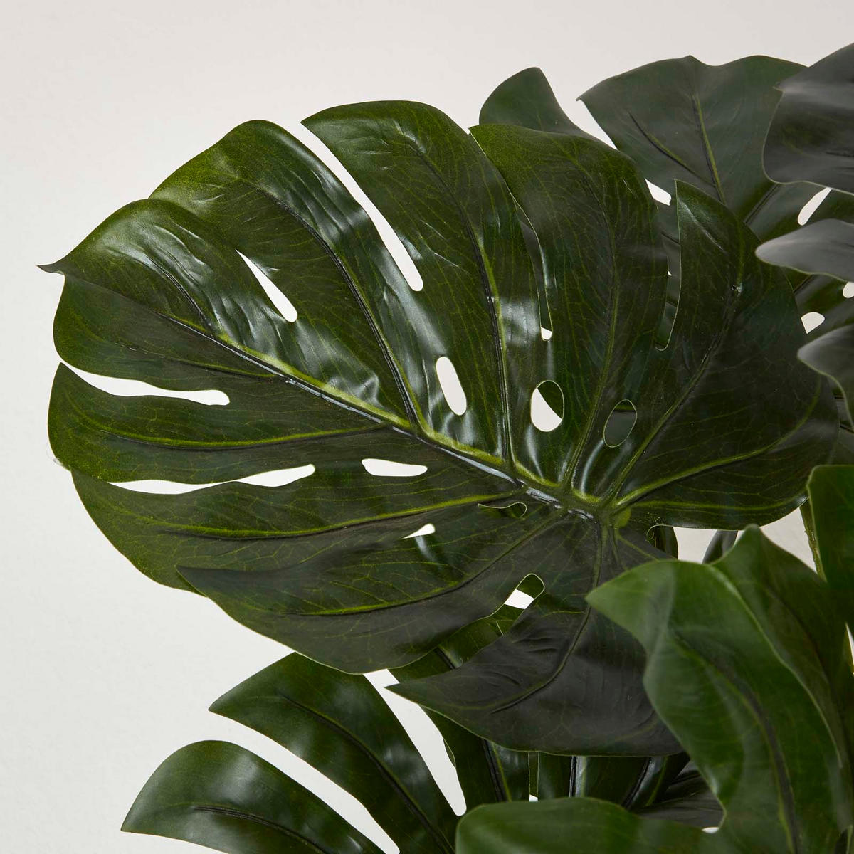 KUNSTPFLANZE Monstera, 60 cm - Grün, Kunststoff (60cm) - Homescapes