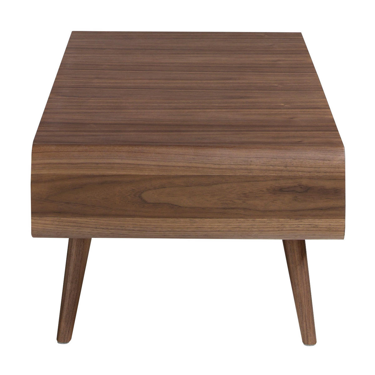 COUCHTISCH Rechteckiger Couchtisch aus Nussbaumholz 120/60/43 cm - Nussbaumfarben, Holz (60/120/43cm) - ANGEL CERDA