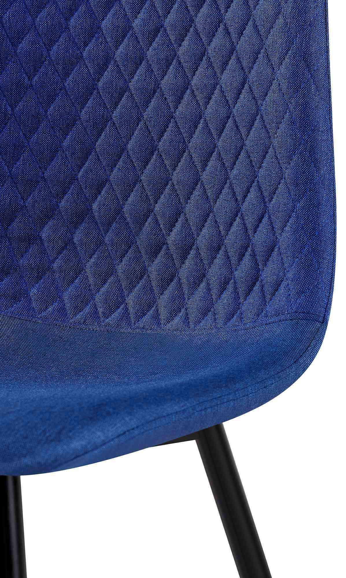 Thumbnail - CLP Stuhl, Blau, Textil, 44x88x54 cm, Esszimmer, Stühle, Esszimmerstühle, Vierfußstühle