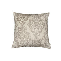 KISSENNHÜLLE Epoche linen-taupe 60/60 cm - Ecru, Textil (60/60cm) - beties Heimtextil
