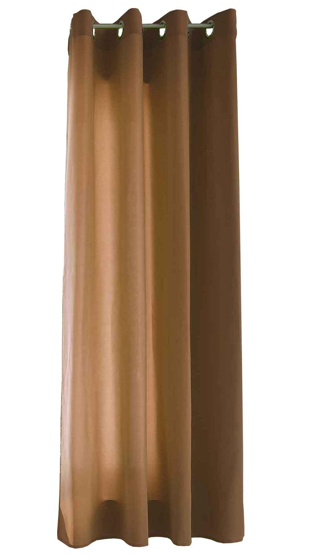 VORHANG BERLIN HxB 225x140cm Taupe - Taupe, Textil (140/225cm) - Gardinenbox