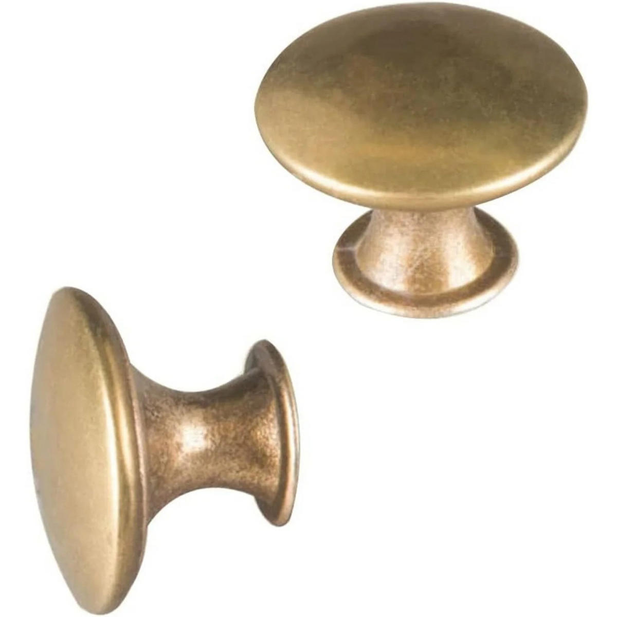 SCHRANKKNOPF Gold 20er-Set 30 mm - Goldfarben, Metall (3/2.1/3cm)