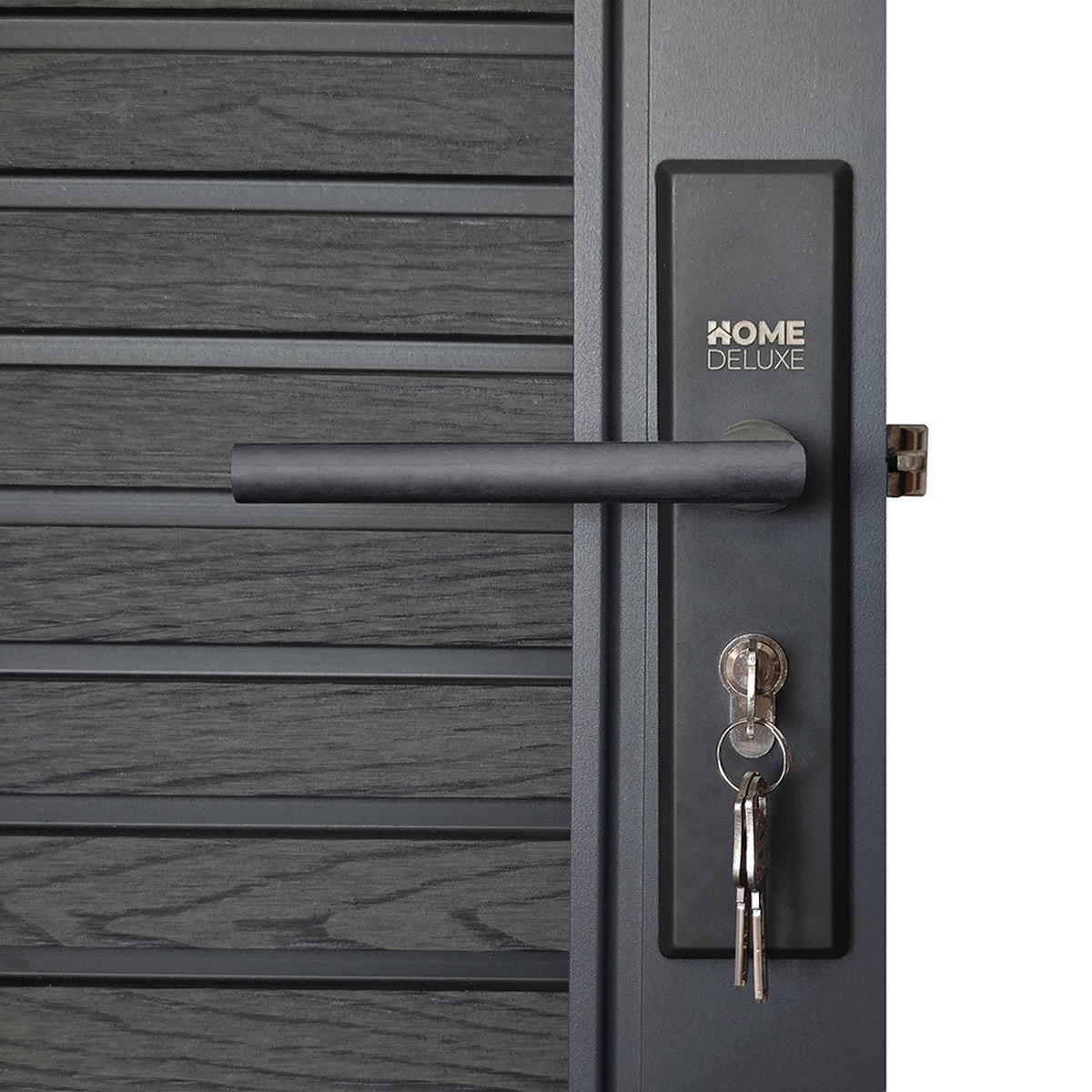 GARTENTOR CALLATOR PREMIUM - Horizontal - Anthrazit, Kunststoff (1/1cm) - Home Deluxe