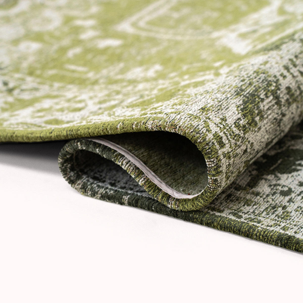 TEPPICH Olive Wood Antiquarian Tabriz 140/200 cm - Grün, Textil (140/200cm) - Louis De Poortere