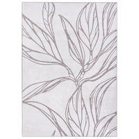 KOBEREC Světle béžový 140/200 cm Erzurum - béžová, textil (140/200cm) - Beliani