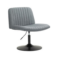 LOUNGESESSEL EMILY Grau - Schwarz/Grau, Textil/Metall (64/96/66cm) - SVITA