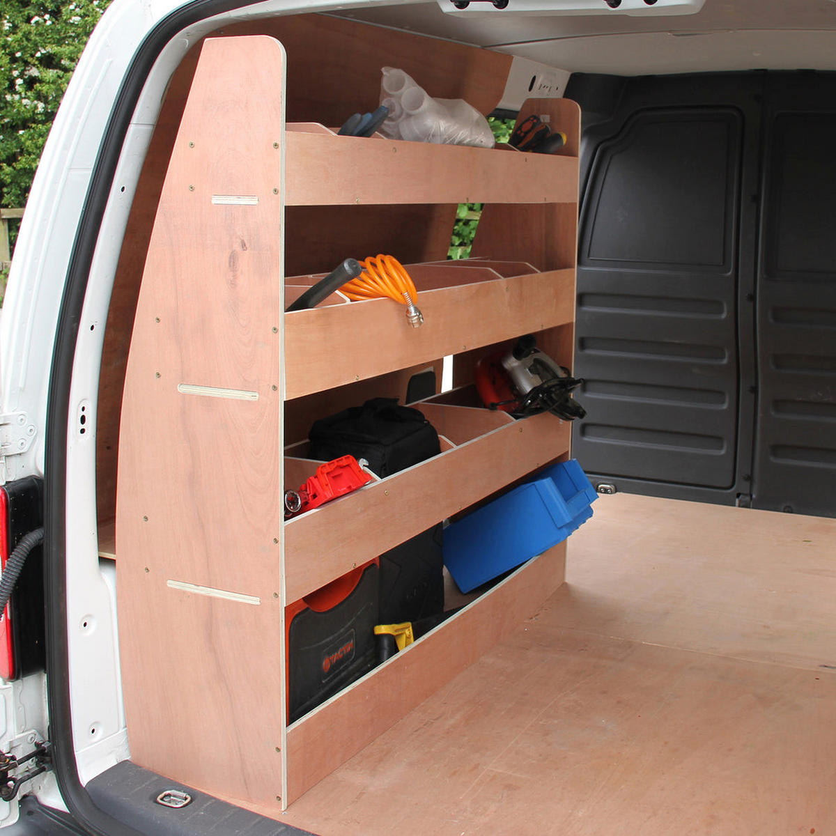FAHRZEUGEINRICHTUNG VW Caddy Regal - Braun, Holz (122.5/112/30cm) - Monstershop