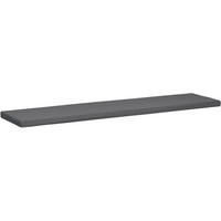 SITZKISSEN eckig 226/48/8 cm Kunststoff Dunkelgrau - Dunkelgrau, Kunststoff/Textil (48/226/8cm) - CLP