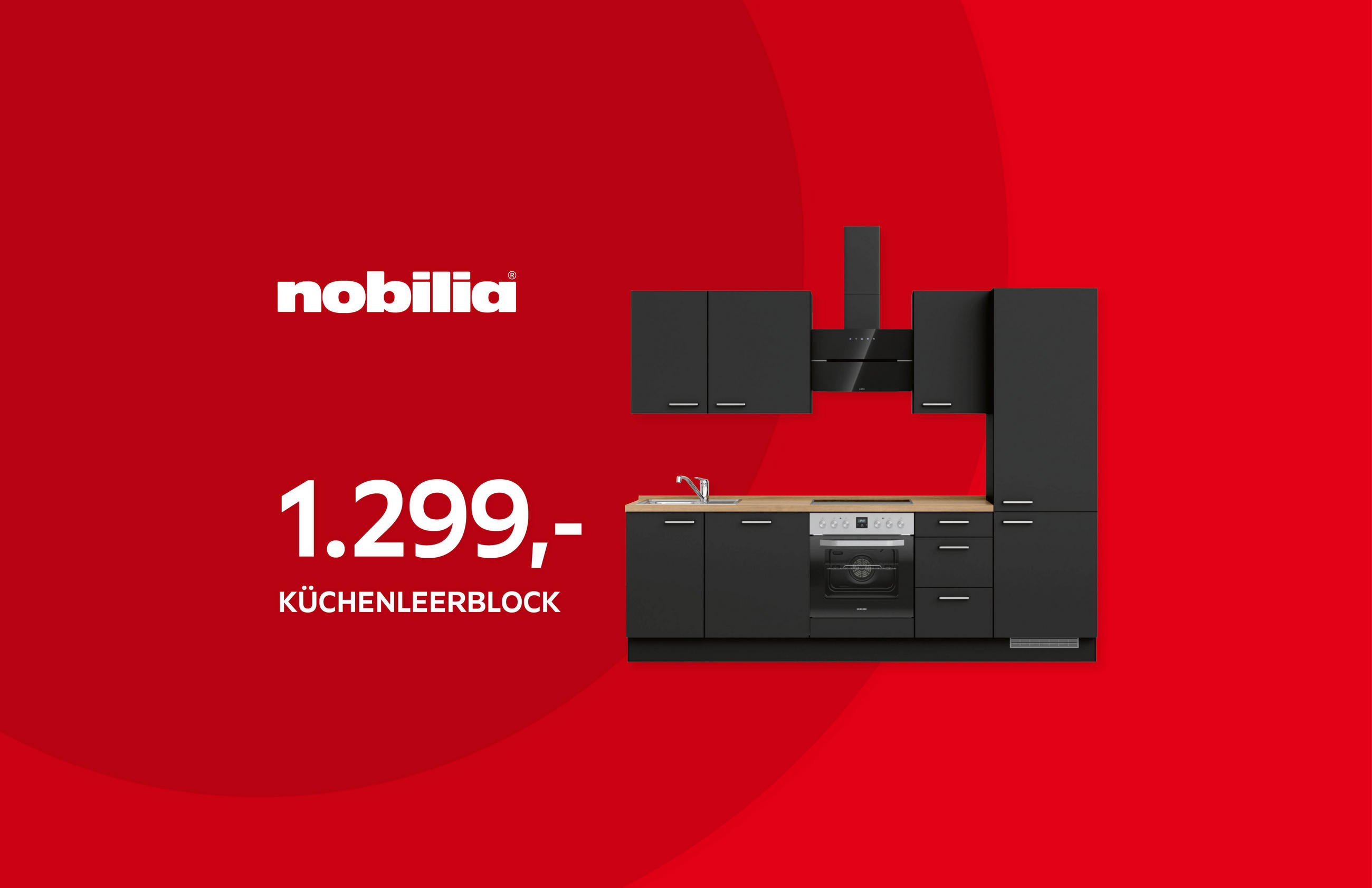 nobilia 1.299€ Küchenleerblock