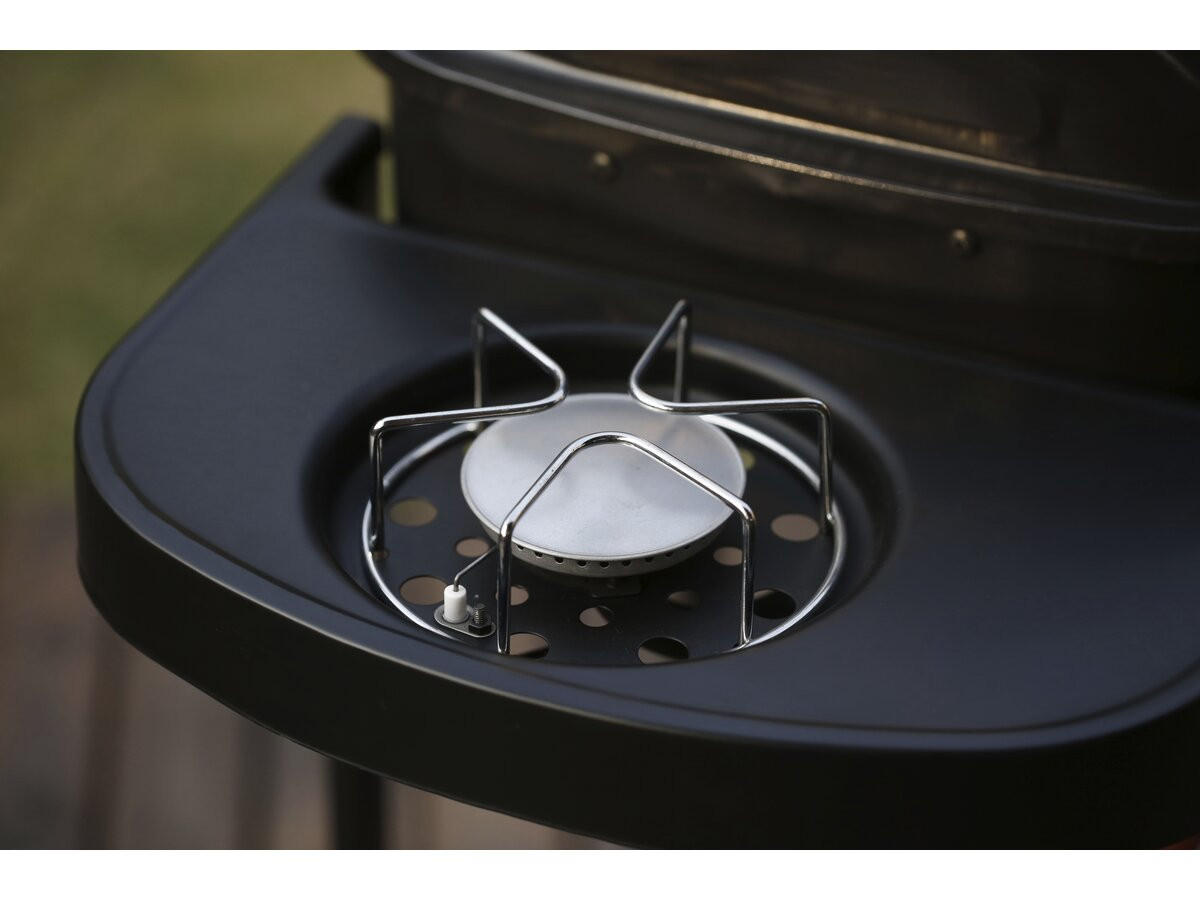 GASGRILL party 3 Schwarz - Grau, Metall (46/93/103cm) - Habitat Garten
