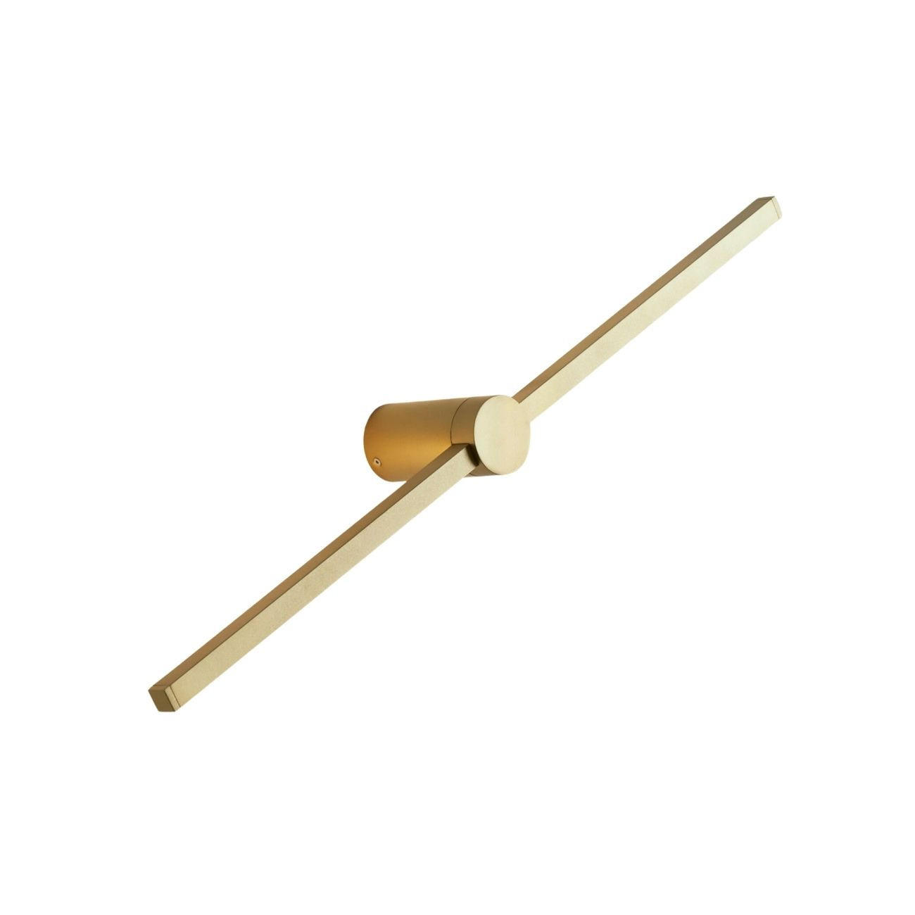 Kosilum Wandleuchte Gold 80x6.5x80 cm