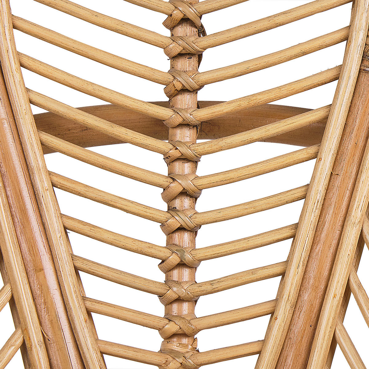 KINDERSTUHL Rattan Natürlich Florentine Ii - Naturfarben, Naturmaterialien (58/70/55cm) - Beliani