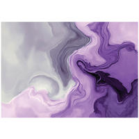 FOTOTAPETE Marmor Abstrakt Lila 200x140 cm - Multicolor, Papier (200/140cm) - Wallarena