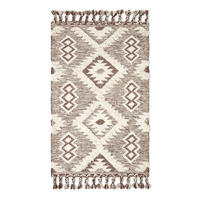 KELIM-TEPPICH Lhasa handgewebt 160/230 cm - Braun, Textil (160/230cm) - Homescapes