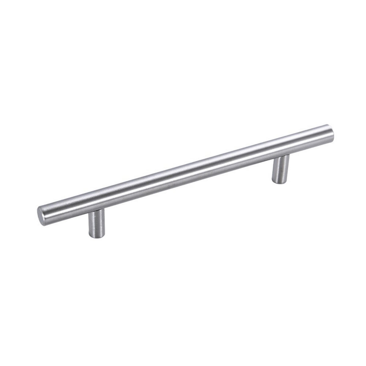 MÖBELGRIFF 10er-Set - Silberfarben, Metall (3.2/3.2/12.8cm)