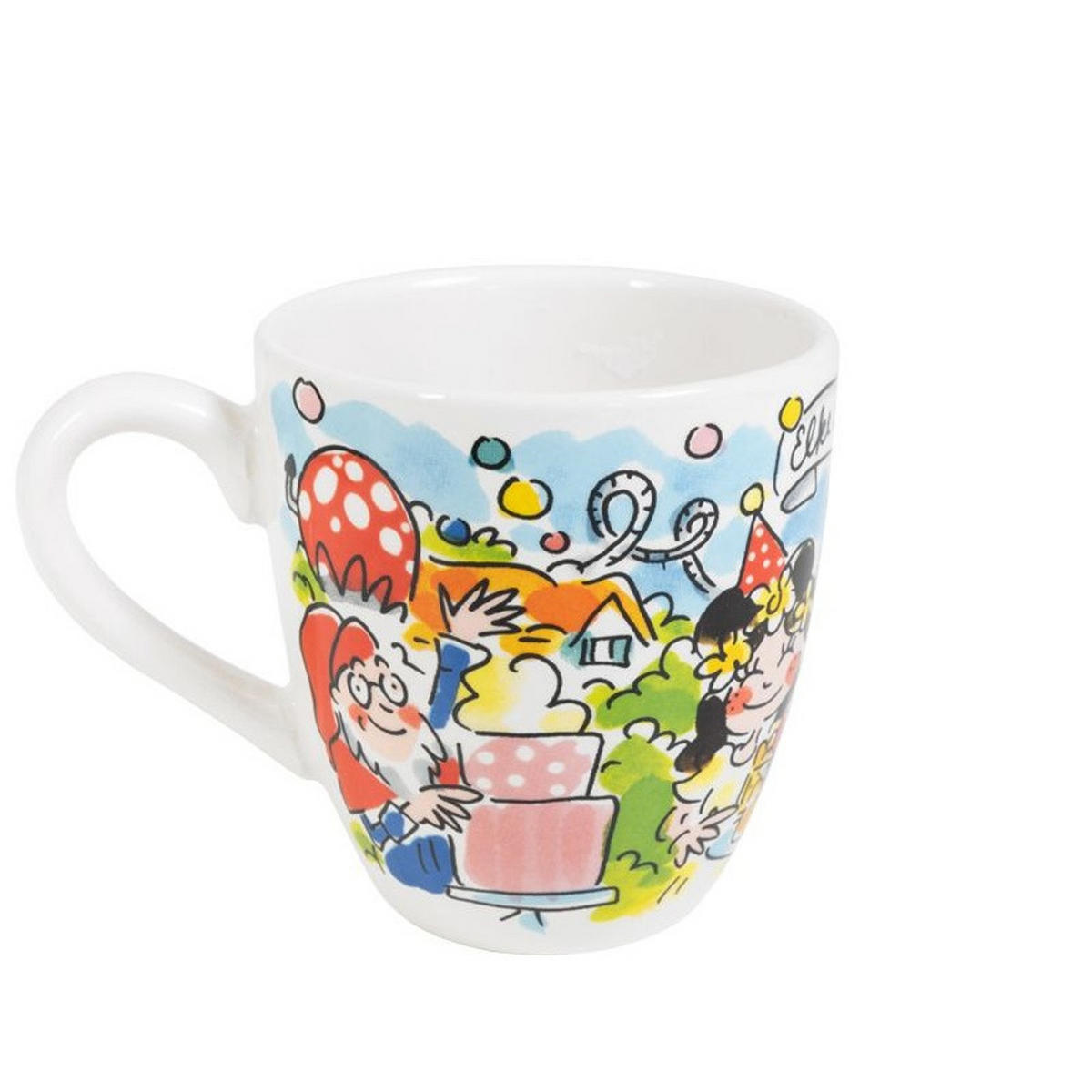 MINI-BECHER Feest Efteling in Bunt - 200 ml - Multicolor, Keramik (0.2L) - Blond Amsterdam