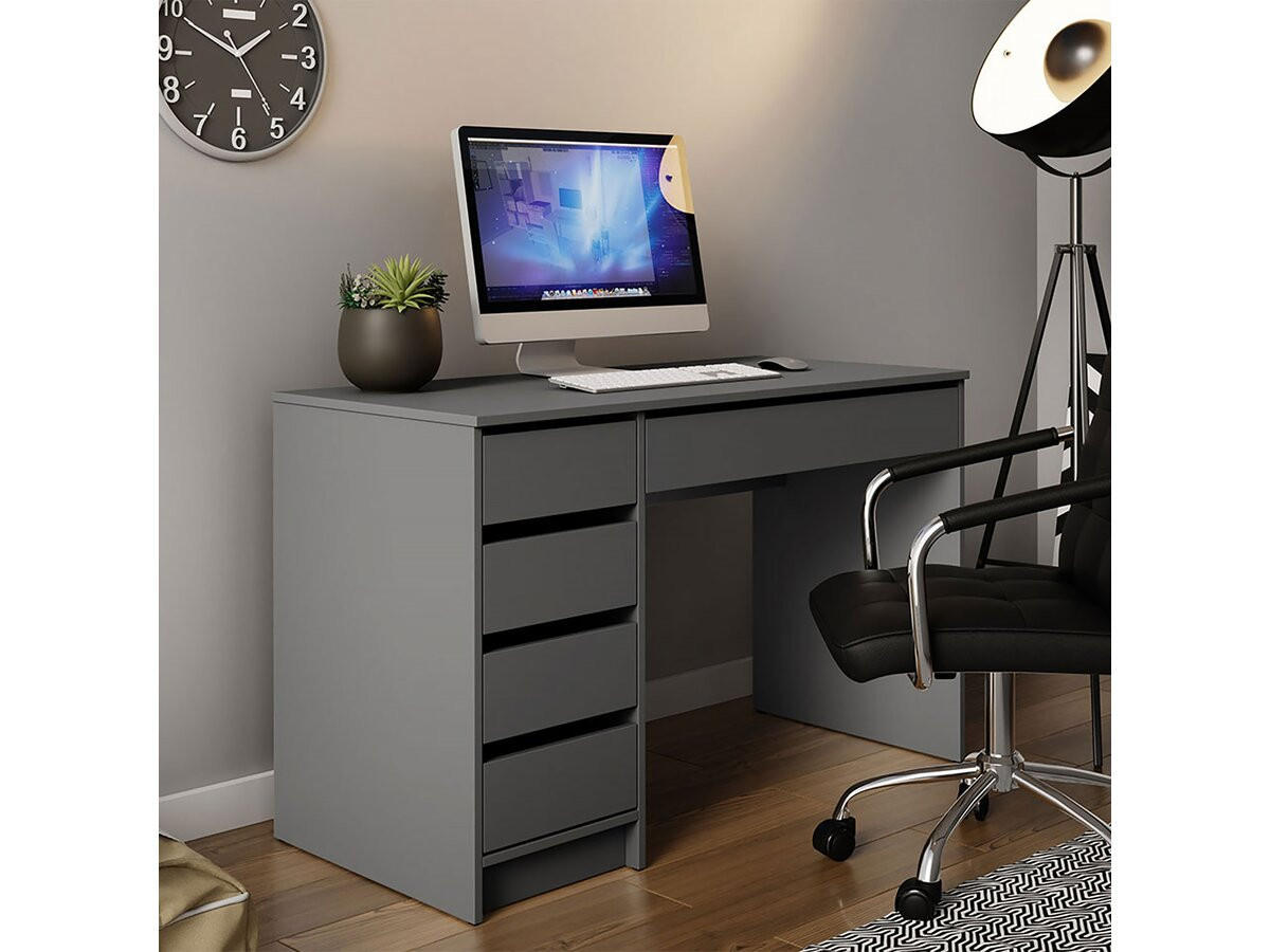 SCHREIBTISCH Ada - Braun, Holzwerkstoff (120/55/76cm) - MIRJAN24