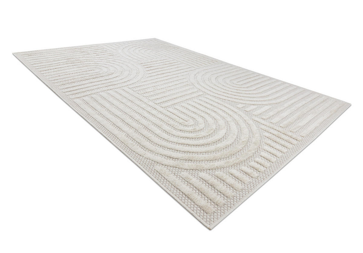 TEPPICH Santo 140/190 cm - Weiß, Textil (140/190cm) - rugsX