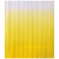 DUSCHVORHANG Magic Gelb 180 x 200 cm - Gelb, Textil (180/200cm) - Sanilo