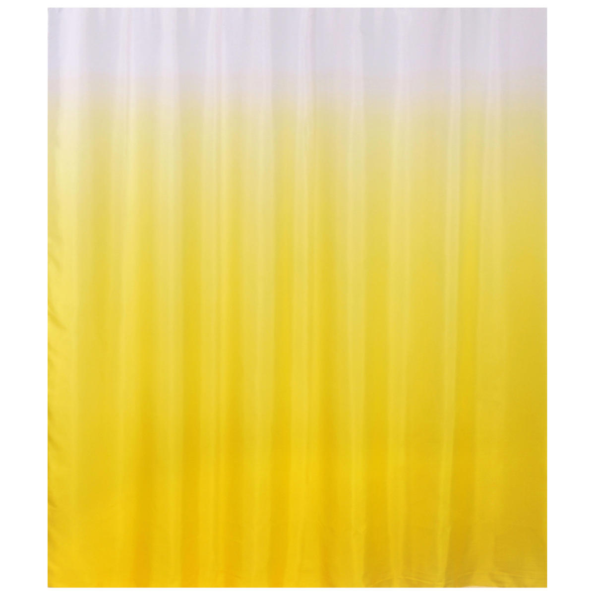 DUSCHVORHANG Magic Gelb 180 x 200 cm - Gelb, Textil (180/200cm) - Sanilo