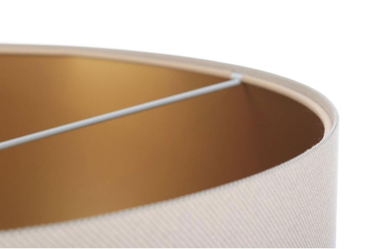 HÄNGELEUCHTE Gold 50/25 cm - Beige/Goldfarben, Kunststoff (50/0.8/25cm) - ONZENO