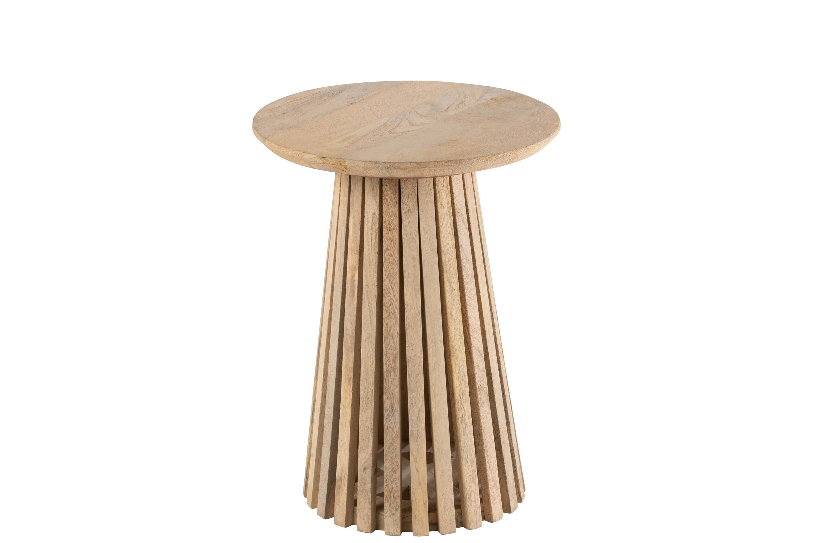 TISCH VINCENT - Holz - Natürliche - S - Naturfarben, Holz (40/40/52.5cm) - J-Line