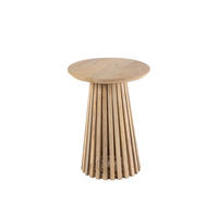 TISCH VINCENT - Holz - Natürliche - S - Naturfarben, Holz (40/40/52.5cm) - J-Line