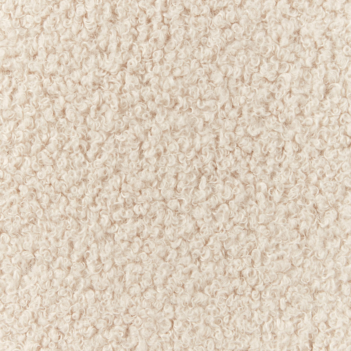 SESSEL Bouclé Dunkelbraun/Beige Esrum - Beige, Textil (62/79/80cm) - Beliani