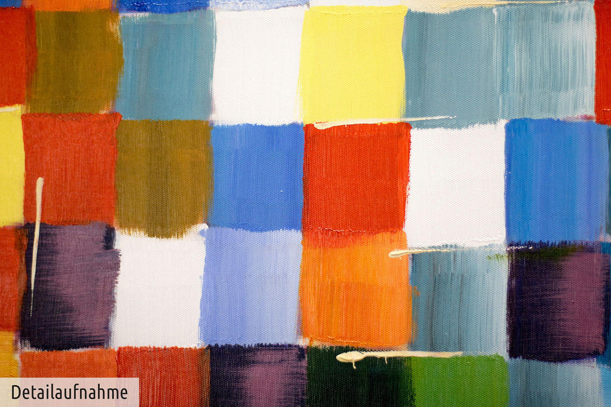ACRYLBILD HANDGEMALT 50/150 cm - Multicolor, Holz/Textil (50/150cm) - KUNSTLOFT