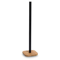 WC-ROLLENHALTER - Bambus / Schwarz - Naturfarben, Holz (9.5/35.5/9.5cm) - Zeller Present