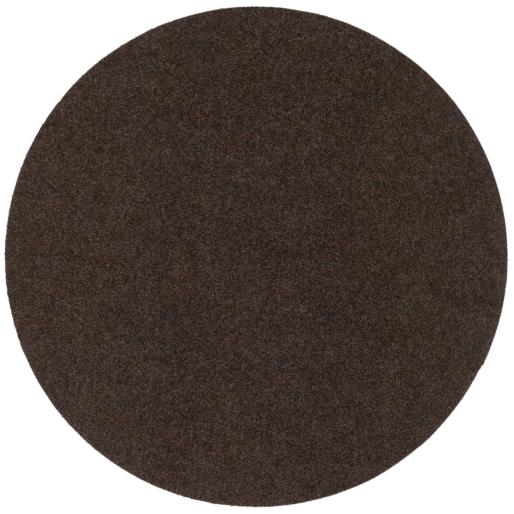 KUNSTRASEN RASENTEPPICH MIT NOPPEN KINGSTON RUND - Braun, Textil (100/100cm) - Snapstyle
