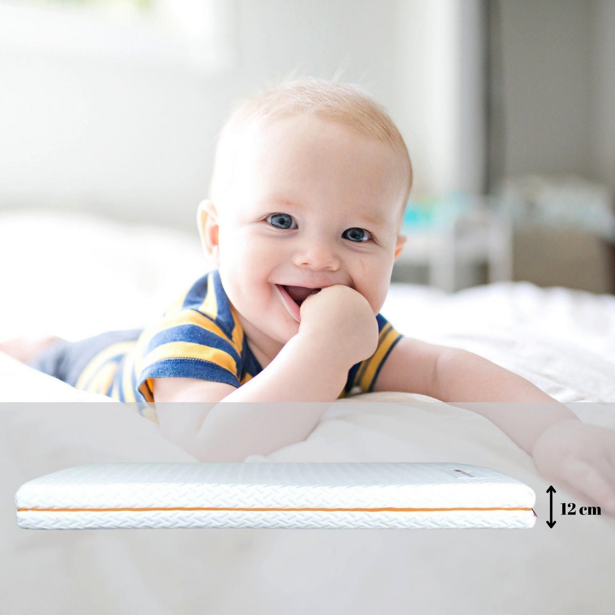 SPIELTEPPICH & Kindermatratze 2in1 Spiel und Schlafmatte Junge - Multicolor, Textil (130/140cm) - Gowoll