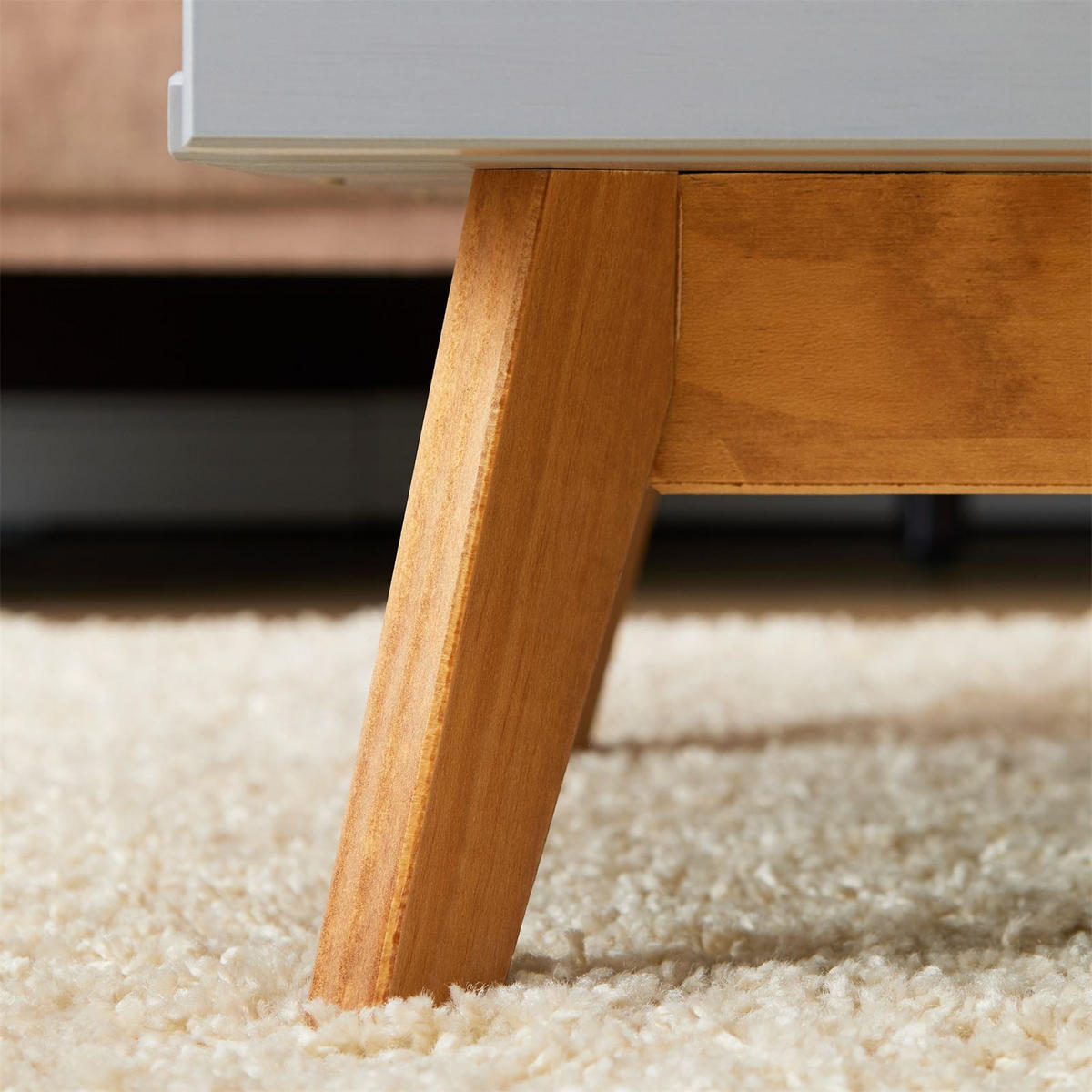 COUCHTISCH TIBOR grau - Grau, Holz (60/90/36cm) - IDIMEX