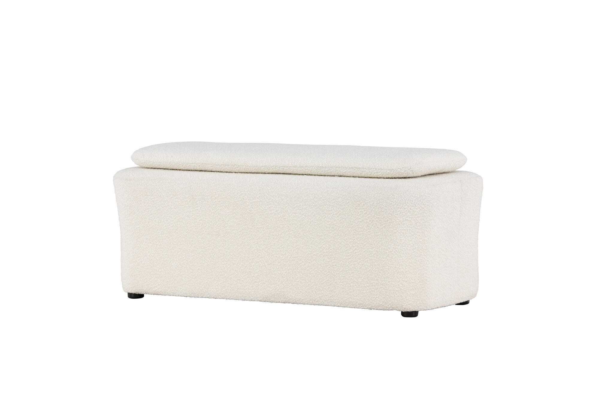 OTTOMANE LAUREL Beige 83x53x66 cm - Beige, Textil (83/66/53cm) - FURNLUX