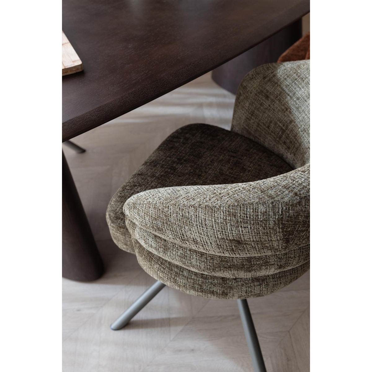 ESSZIMMERSTÜHLE Marjolein Armleuning Grün - 2 er Set - Grün, Kunststoff (62/77/63cm) - Housecraft Living