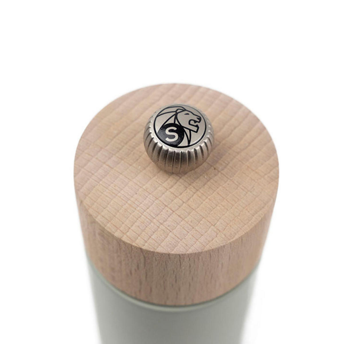 SALZMÜHLE Boreal 12cm Buchenholz Salbeigrün Zirkonia-Mahlwerk - Grün, Holz (52/12/52cm) - PEUGEOT