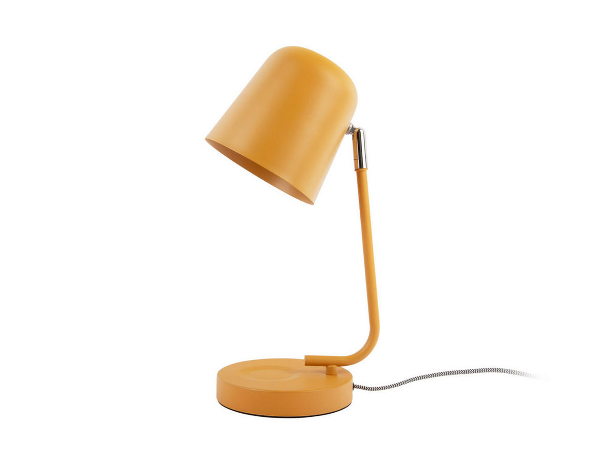 TISCHLAMPE Encantar 15/15/38 cm - Gelb, Metall (15/15/38cm) - Leitmotiv