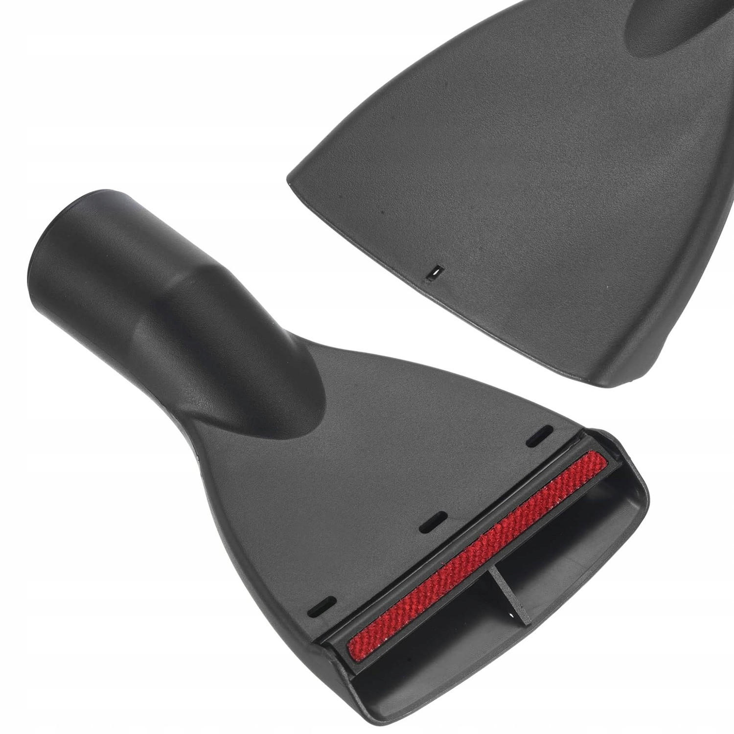 AUFSATZ Universal - Polsterbürste, 35 mm Aufnahme, 10 cm, Velours - Multicolor, Kunststoff/Metall (10/10/10cm)