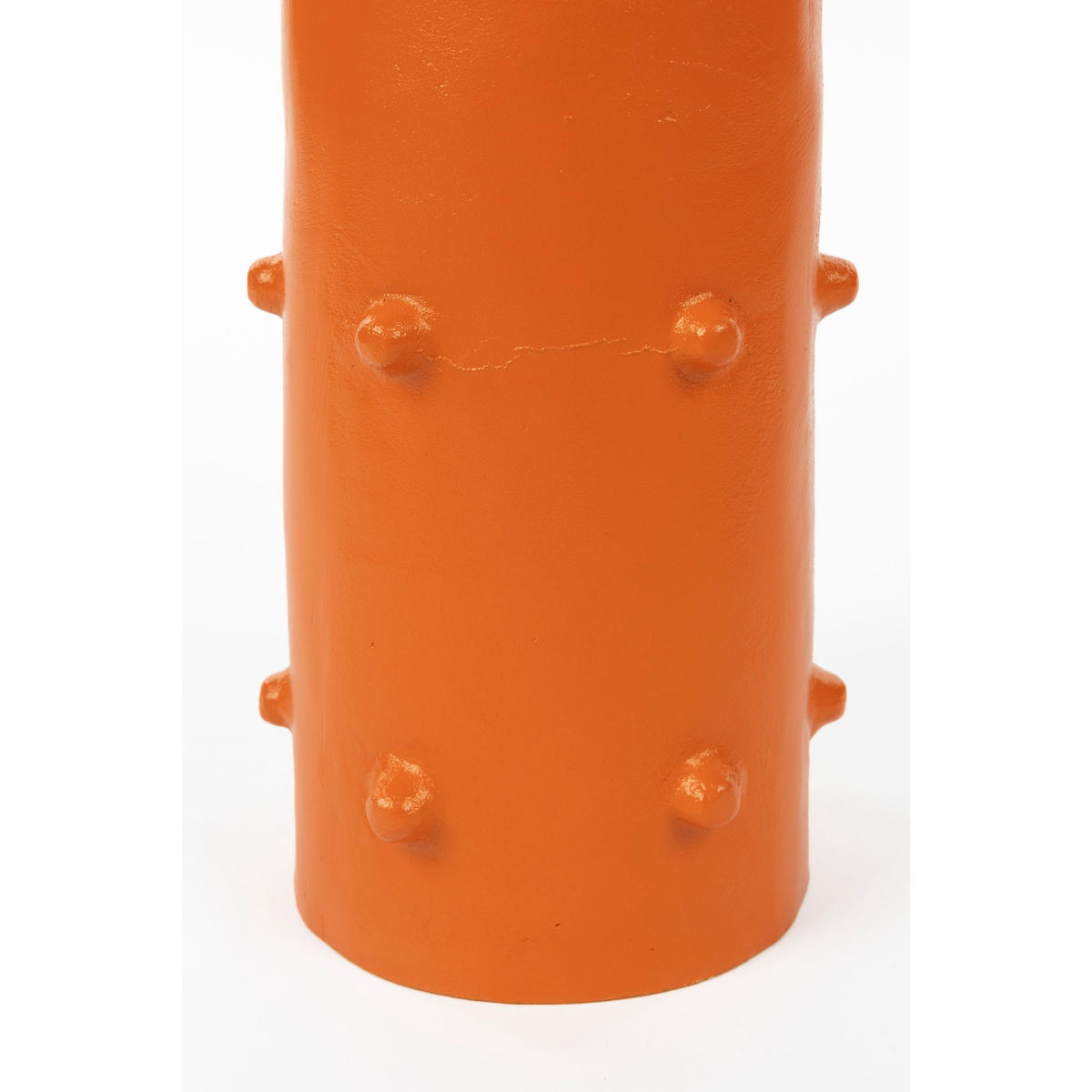 BEISTELLTISCH Pinch Me Rond 33 cm Oranje - Orange, Metall (33/33/55cm) - Bold Moneky